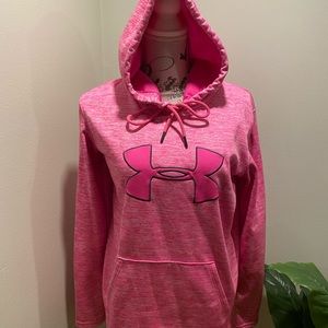 Women’s UA Pink Heather  hoodie Small